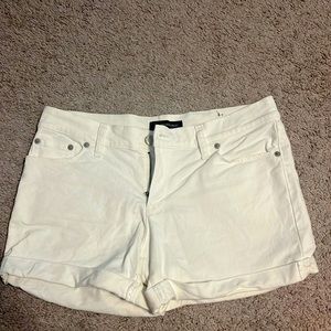 Rolled hem shorts